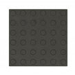 Round Studs Black 14.6cm x 14.6cm Floor Tile