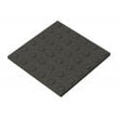 Round Studs Black 14.6cm x 14.6cm Floor Tile