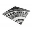 Royal Black & White 60cm x 60cm Floor Tile (4 tile set)