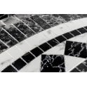 Royal Black & White 60cm x 60cm Floor Tile (4 tile set)
