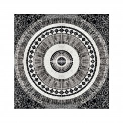 Royal Black & White 60cm x 60cm Floor Tile (4 tile set)