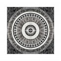 Royal Black & White 60cm x 60cm Floor Tile (4 tile set)