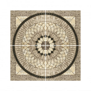 Royal Corollar Gold 60cm x 60cm Floor Tile (4 tile set)