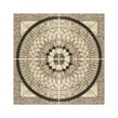 Royal Corollar Gold 60cm x 60cm Floor Tile (4 tile set)