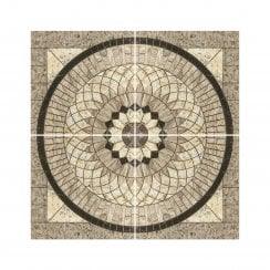 Royal Corollar Gold 60cm x 60cm Floor Tile (4 tile set)