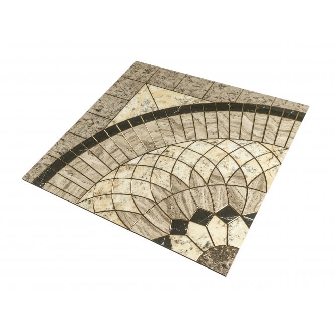 Royal Corollar Gold 60cm x 60cm Floor Tile (4 tile set)