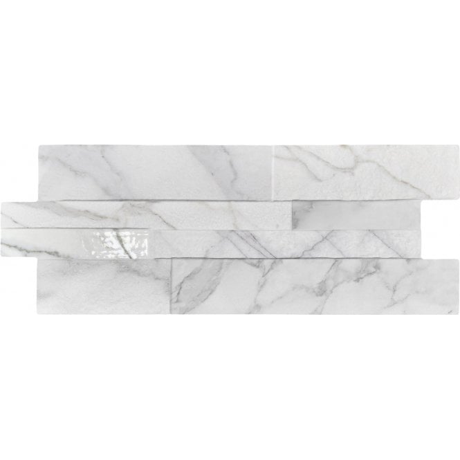 Italian Design Royal Statuario 16cm x 40cm Wall Tile