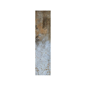 Yurtbay Seramiks Rustic Blue Reclaimed Wood Effect 15cm x 60cm Wall & Floor Tile