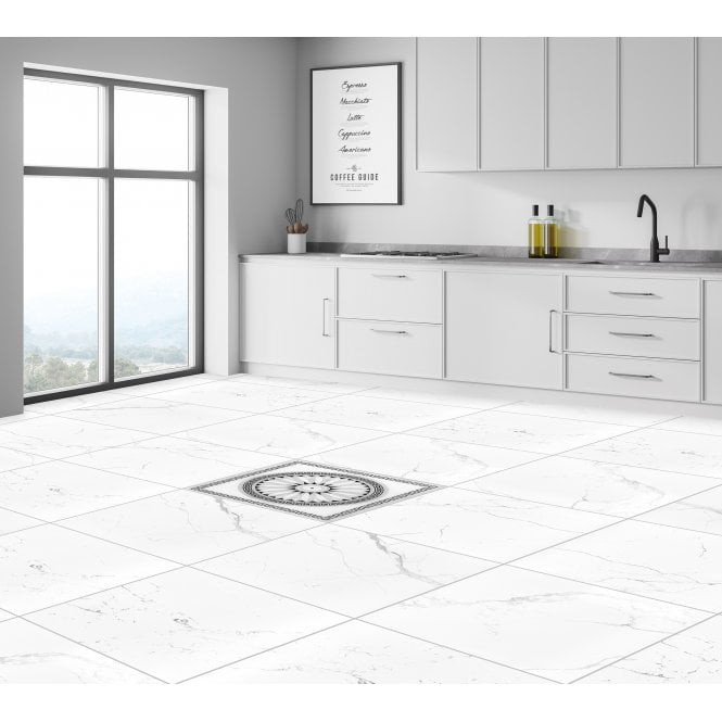 Sacchi Diamond Glitter Cool Decor 60cm x 60cm Floor Tile