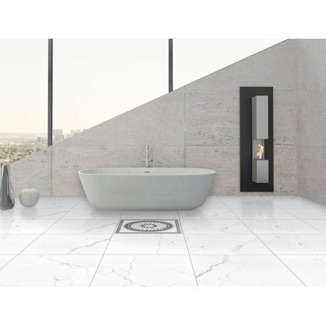 Sacchi Diamond Glitter Cool Decor 60cm x 60cm Floor Tile