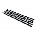 Sacchi Diamond Glitter Greek Key Border 15cm x 60cm Wall & Floor Tile