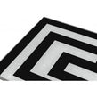 Sacchi Diamond Glitter Greek Key Corner 15cm x 15cm Wall & Floor Tile