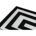 Sacchi Diamond Glitter Greek Key Corner 15cm x 15cm Wall & Floor Tile