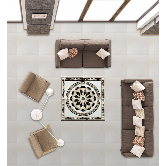 Sacchi Diamond Glitter Warm Set 60cm x 60cm Floor Tile (4 tile set)