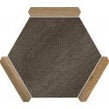Sacramento Grafito Oak 22cm x 25cm Wall & Floor Tile