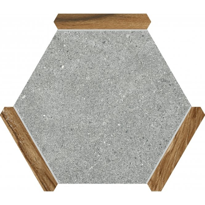 Sacramento Gris Roble 22cm x 25cm Wall & Floor Tile