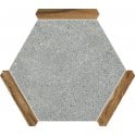Sacramento Gris Roble 22cm x 25cm Wall & Floor Tile