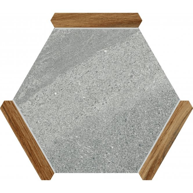Sacramento Gris Roble 22cm x 25cm Wall & Floor Tile