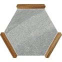 Sacramento Gris Roble 22cm x 25cm Wall & Floor Tile