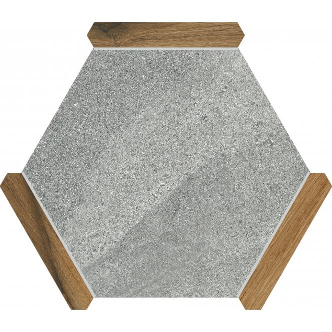 Sacramento Gris Roble 22cm x 25cm Wall & Floor Tile