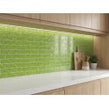 Gulfstone Salalah Green Lime Brick Quartz 30cm x 30cm (4.8m x 2.3cm) Mosaic Tile