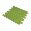 Gulfstone Salalah Green Lime Brick Quartz 30cm x 30cm (4.8m x 2.3cm) Mosaic Tile