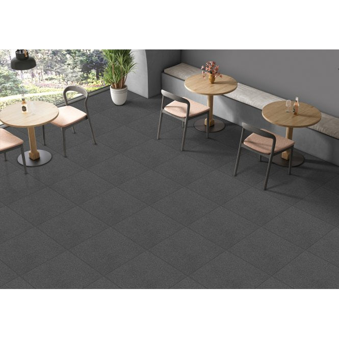 Salt and Pepper Graphite 60cm x 60cm Wall and Floor Tile