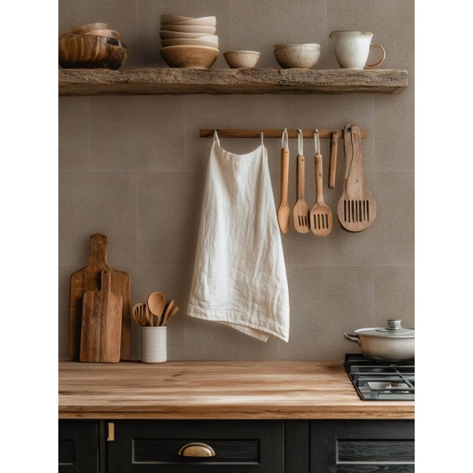 Salt and Pepper Medium Grey 30cm x 30cm Wall and Floor Tile