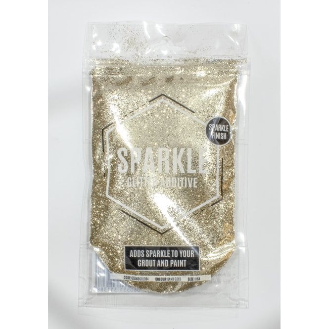 Sand Gold Sparkle Glitter Additive for Grout and Paint 100g