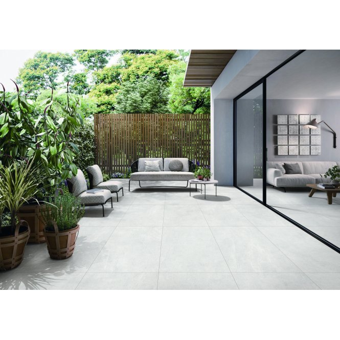 Sandstone White 60cm x 120cm 2cm Slab Tile