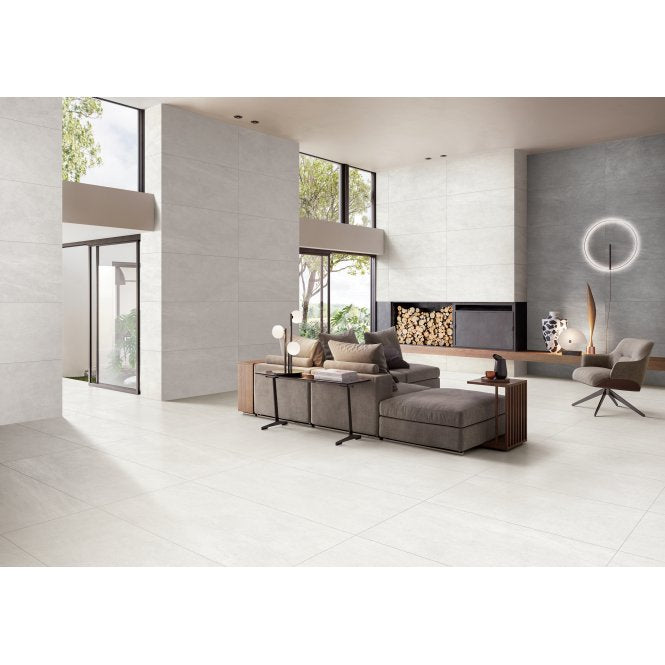 Sandstone White 60cm x 120cm Wall & Floor Tile