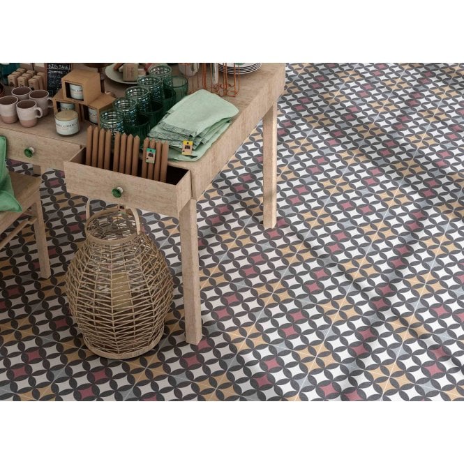 Santiago 20cm x 20cm Wall & Floor Tile