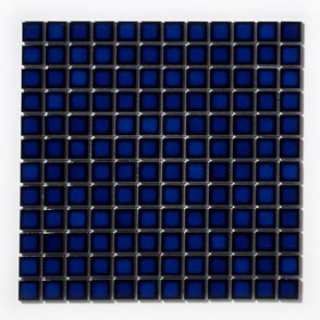 Sapphire Blue Square Gloss (2.3cm x 2.3cm) 29.7cm x 29.7cm Mosaic