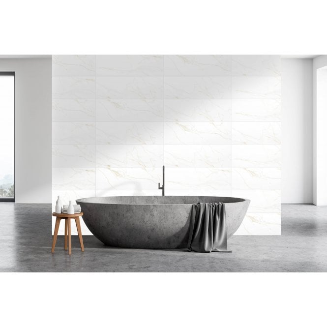 Satvario Gold 30cm x 90cm Rectified Wall Tile