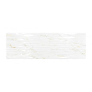 Satvario Gold Ripple 30cm x 90cm Rectified Wall Tile