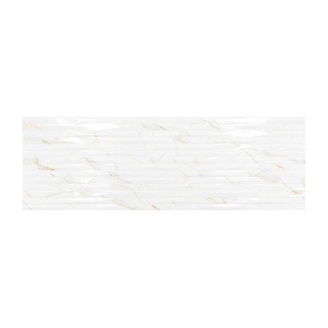 Satvario Gold Ripple 30cm x 90cm Rectified Wall Tile