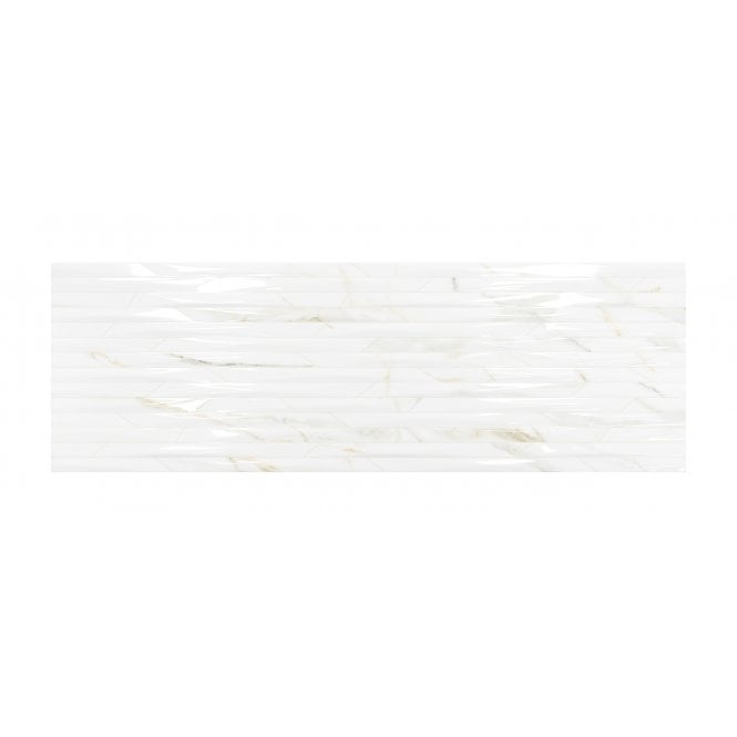 Satvario Gold Ripple 30cm x 90cm Rectified Wall Tile