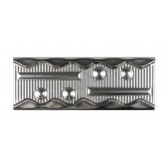 Savanah Metallic 7.5cm x 20cm Border Tile