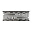 Savanah Metallic 7.5cm x 20cm Border Tile