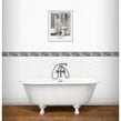 Savanah Metallic 7.5cm x 20cm Border Tile