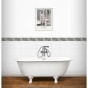 Savanah Metallic 7.5cm x 20cm Border Tile
