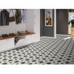 Scintilla Black Star Pattern 45cm x 45cm Wall & Floor Tile