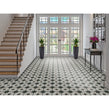 Scintilla Black Star Pattern 45cm x 45cm Wall & Floor Tile