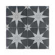 Scintilla Night Pattern 45cm x 45cm Wall & Floor Tile