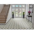 Scintilla Olive Green Star Pattern 45cm x 45cm Wall & Floor Tile