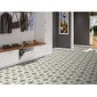 Scintilla Olive Green Star Pattern 45cm x 45cm Wall & Floor Tile