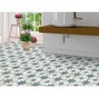 Scintilla Sapphire Star Pattern 45cm x 45cm Wall & Floor Tile