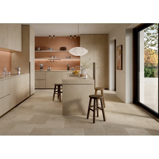 Italian Design Sedimenti Beige Modular Tile - 0.75sq/m Box Deal