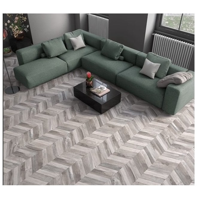 Sedir Grey Wood Matt 60cm x 120cm Wall & Floor Tile