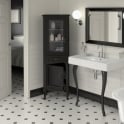 Equipe Senescent Octagon Matt Black 20cm x 20cm Tile